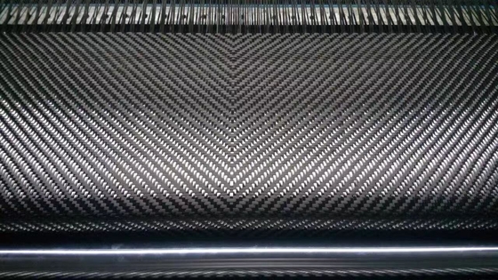 99% Carbon Twill/Plain Weaving 1k 3k 12k Kohlenstofffaser mit Kristallmorphologie