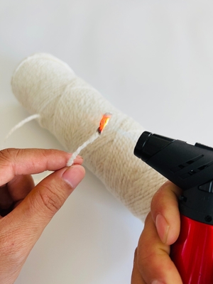 Hochtemperaturbeständiges feuerfeste Keramikfaser-Twisted-Seil für individuelle Anforderungen