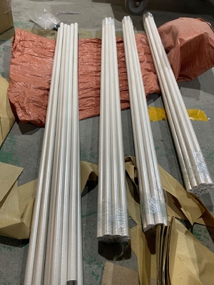 17 mm hochtemperaturelektrische Isolierung Muscovit-Mika-Röhre für Industrieelemente