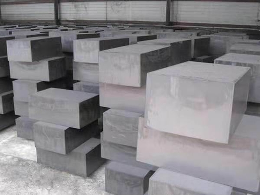 Flachgraphit isostatischer Graphitblock mit 100% Kohlenstoff und 10 Mikrometer Korngröße