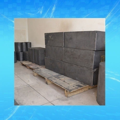 Customized Brass Casting 100% Carbon Graphit Block mit Dichte 1,78 1,85 1,91 g Material