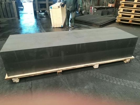 Industrielle Qualität Formieren Weg geformt Graphit 1,75g/cm3 Graphit Block 740*400*2300mm