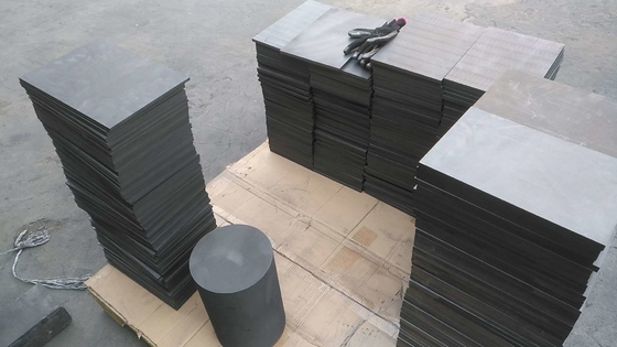 8-13 mm Dicke Graphitplatte Industrielle Qualität 100% Kohlenstoff 1,91 g Dichte