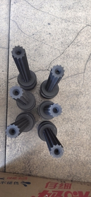 Runde Quadratgetriebe Hexagon Riser Graphit Form für kontinuierliches Gießen Messing maßgeschneidert