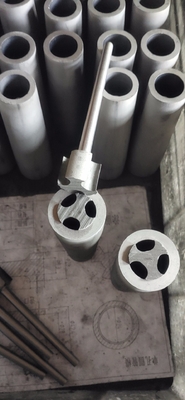 1.85 g/cm3 Innen beschichtetem Rundgerät Hexagon Graphit für Kohlenstoff-Durchlaufguss