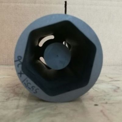 Hexagon-Graphit-Formen für das kontinuierliche Gießen von Messingstangen/Röhren 100% Kohlenstoff-Flachgraphit