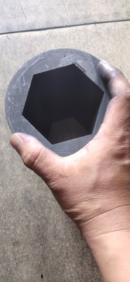99% Kohlenstoff hohe Dichte Runde Quadrat Hexagonal Getriebe Graphit Form für DC-1.89 Messing Gießen