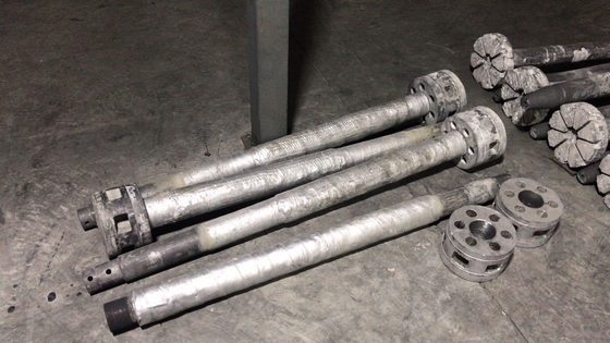 Kristallmorphologie GR Rotoren aus Kohlenstoffgraphit zur Antioxidation von Aluminium