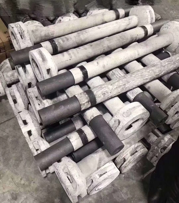 Flachgraphit-extrudierter Graphit-Rotor für die Aluminiumproduktion und Kristallmorphologie