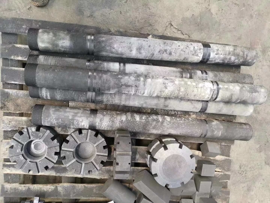 Flachgraphit-extrudierter Graphit-Rotor für die Aluminiumproduktion und Kristallmorphologie