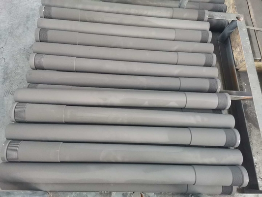 100% Kohlenstoffgraphit Rotor und Welle für angepasste Haltbarkeit Aluminium Schmelzen