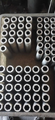 99% Kohlenstoffdichte 1,85 g/cm3 Innenbeschichtete Graphitform für das Gießen von Messing/Kupfer
