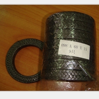 PTFE-Verpackung aus schwarzem Graphit mit hoher Festigkeit mit Standardspezifikationen