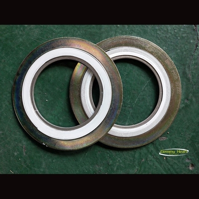 Temperaturleistung O-Ring Graphit Spiral Wunde Dichtung mit Innen- und Außenring