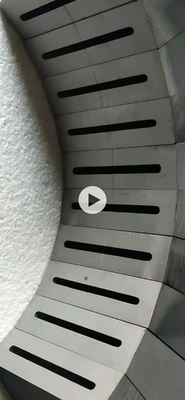 Tubular Graphit Formendichte 1,78-1,80 für maßgeschneiderten geformten Graphit Block