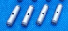 Extrudierte Graphitformschrauben mit Plattform- und Endkappen