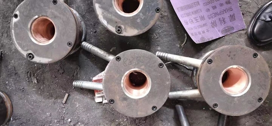 Vorstehende Graphitform sehr glatt im Inneren für Messing/Kupfer-Durchlaufguss
