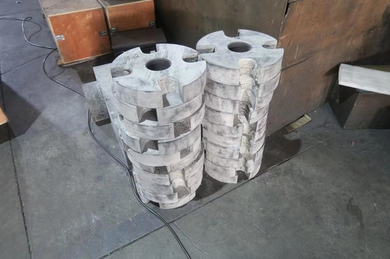 Oxidationsbeständigkeit Graphit Rotor und Welle Grade DC-1.85 nach Zeichnung