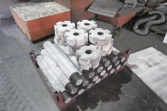 Oxidationsbeständigkeit Graphit Rotor und Welle Grade DC-1.85 nach Zeichnung