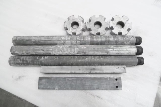 Oxidationsbeständigkeit Graphit Rotor und Welle Grade DC-1.85 nach Zeichnung