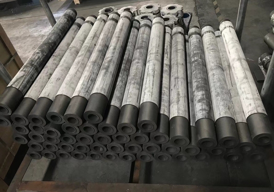 DC-1.85 Dichte 1.72 1.85 Kohlenstoffgraphit Rotor für Aluminium-Extrudiertes Graphit