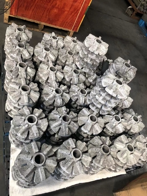 DC-1.85 Dichte 1.72 1.85 Kohlenstoffgraphit Rotor für Aluminium-Extrudiertes Graphit