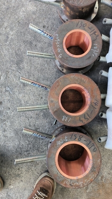 Graphit-Form-Brass-Ofen für das kontinuierliche Gießen kundenspezifischer Baumaterialien