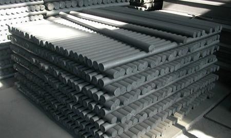 GR 100% Kohlenstoffelektrode Graphitstange für bearbeitete Teile Bauteile Produktionslinie