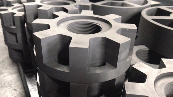 Hochtemperaturbeständiger isostatischer Graphit-Rotor 1,85 g für Vakuumöfen