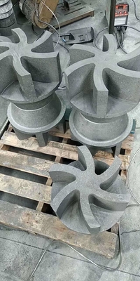 DC-1.86 Impeller Carbon Graphit Rotor für die Anpassung von Drehpumpen