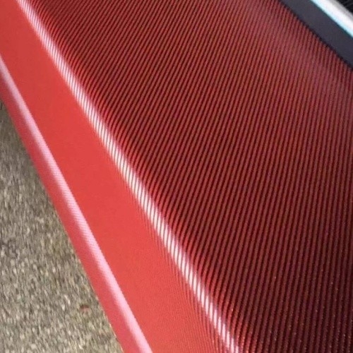 3k 200g Rot Farbe Twill Gewebe Carbon Stoff 100 Meter Länge für die Anpassung