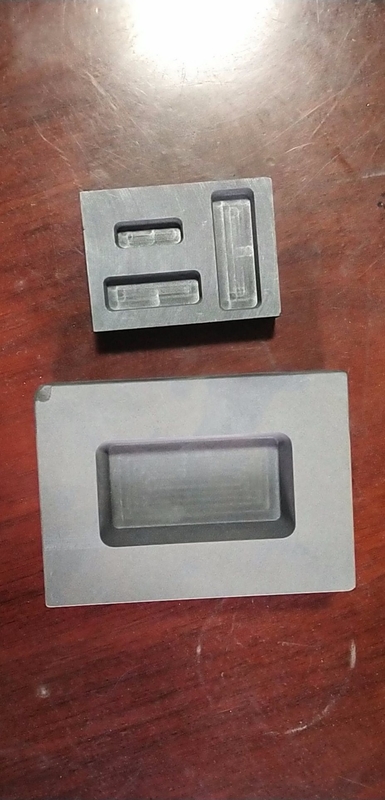 1.85 Bulk Density High Purity Customized Size Formen aus geformtem Graphit für Goldbarren
