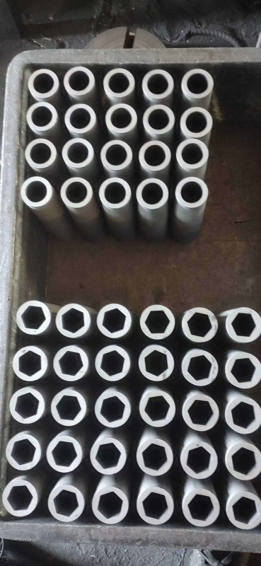 Runde Quadrat Hexagonale Graphit Form für Messingstange Röhre Gießen nach Ihrer Zeichnung