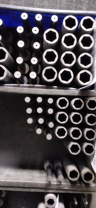 Rund- und Sechseckenkern DC-1.85 Graphit-Druckform für Messingextrusion