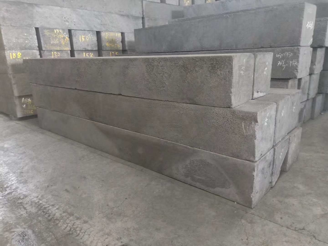 Graphitstange 1,72 mm Größe 500*500*2000 mm Quadratblöcke mit Anpassungsmöglichkeiten