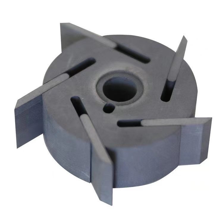 DC-1.85 Dichte 1.72 1.85 Kohlenstoffgraphit Rotor für Aluminium-Extrudiertes Graphit
