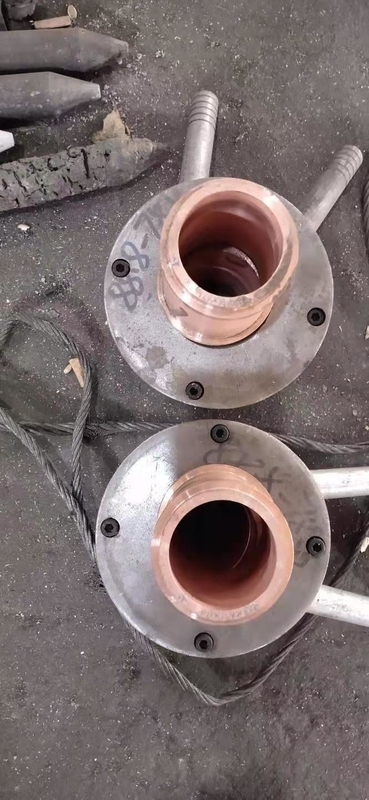 Kohlenstoffspulen und Wasserwäsche für individuell geschälte Schimmelformen, feuerfeste Materialien