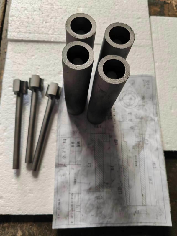 Anpassung Innenbeschichtungsdichte 1,8 g/cm3 1,85 g/cm3 Graphitform für Messingguss